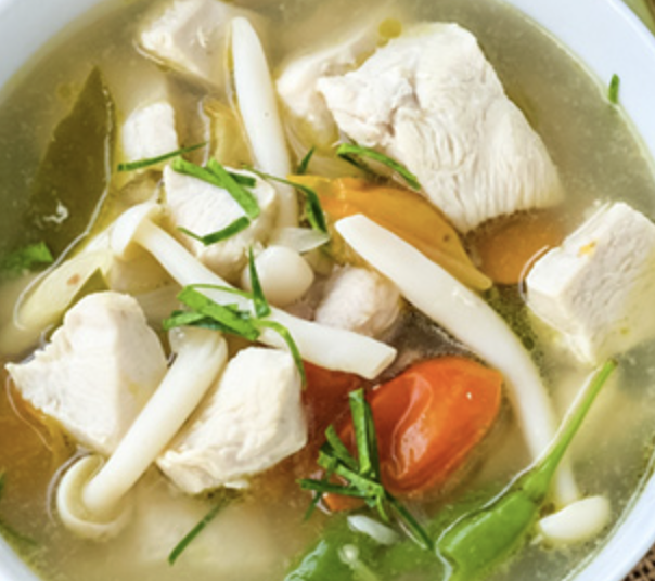 ต้มยำไก่น้ำใส