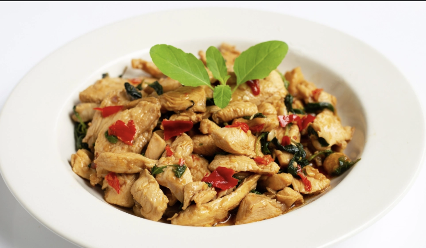 ไก่ผัดกะเพรา